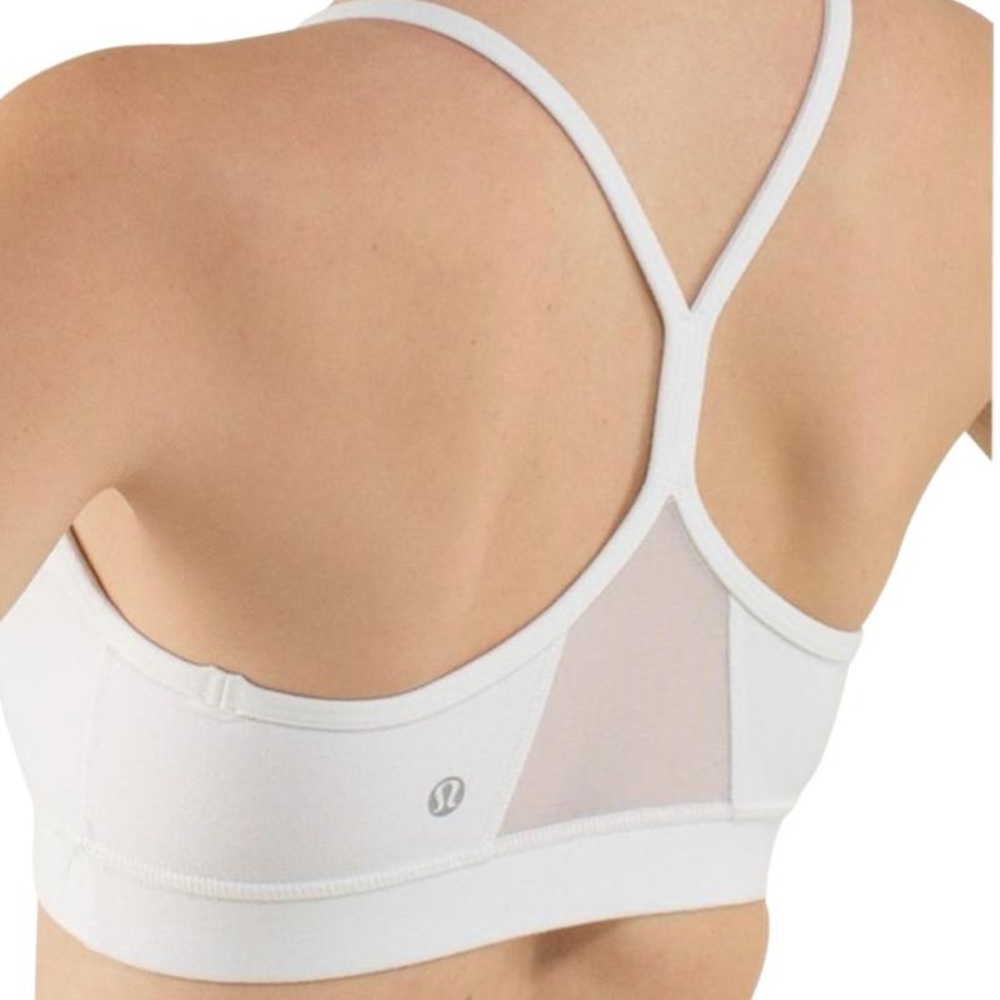 White Lululemon Sports Bra